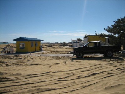 Lignano Pineta, la spiaggia in corrispondenza della Spot "alla Pagoda". Foto: Ivano De Simon